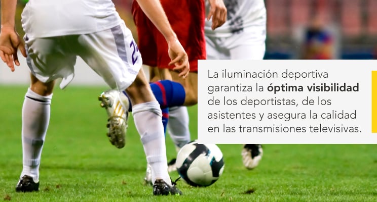 Iluminación deportiva