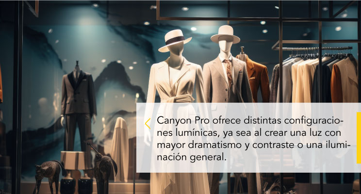 Luminarias dirigibles Canyon Pro