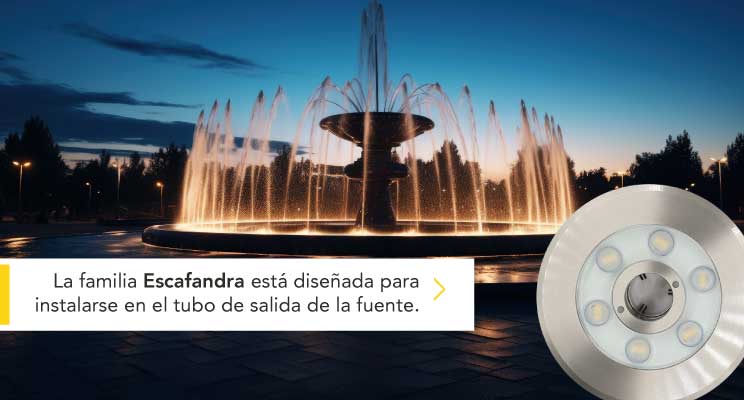 Luminarias LED sumergibles de Construlita