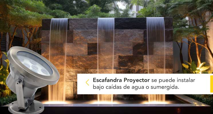 Luminarias LED sumergibles de Construlita