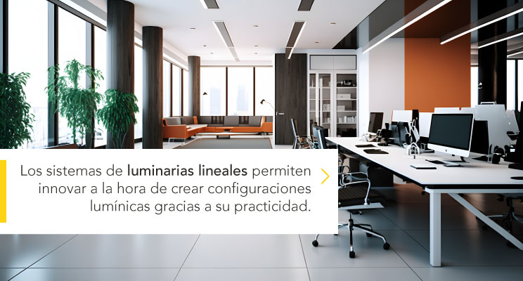 Luminarias lineales Lynlight