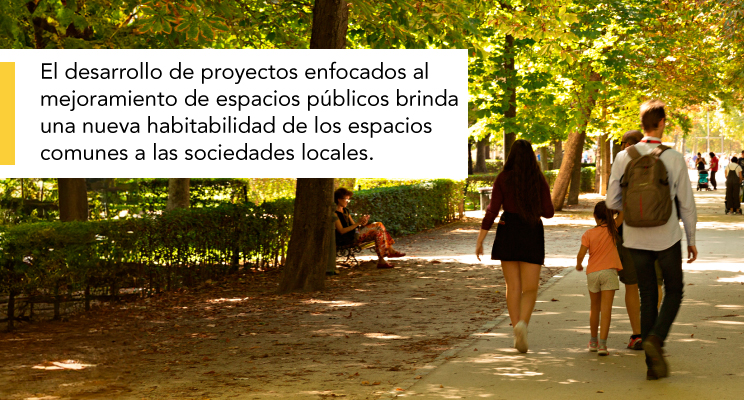 Mejoramiento de espacios públicos