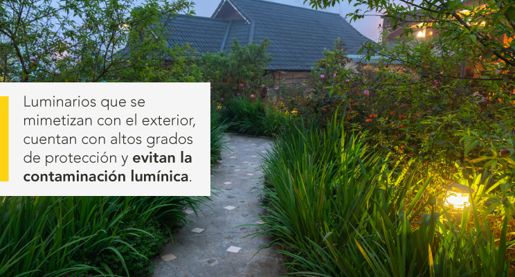 Iluminación en paisajismo