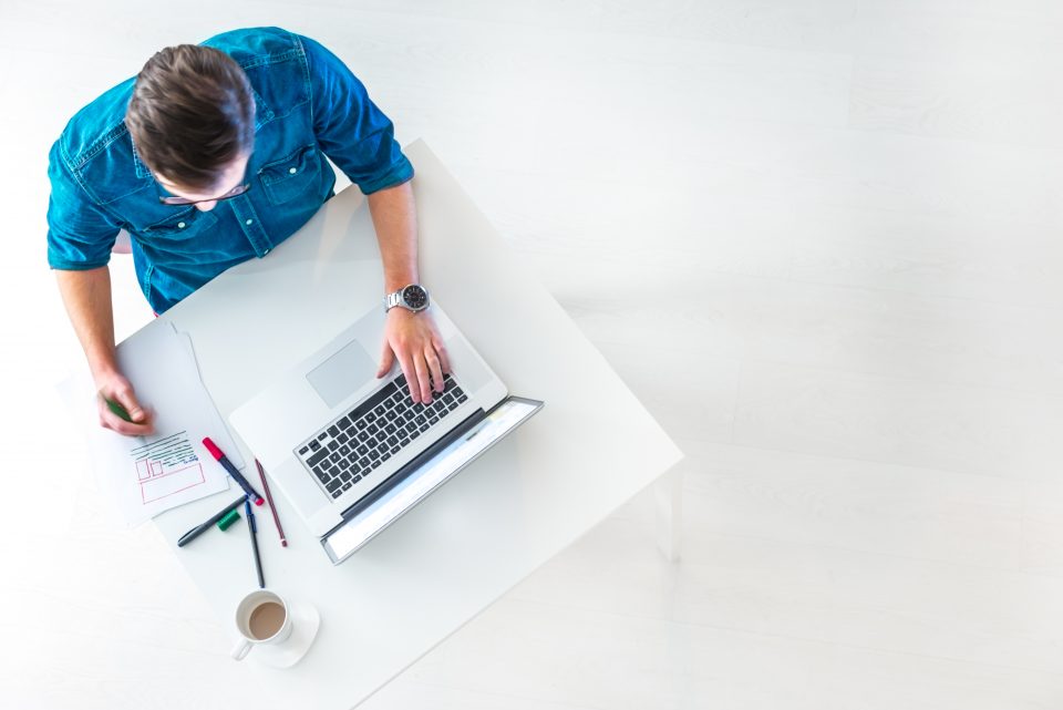 iluminación en oficinas