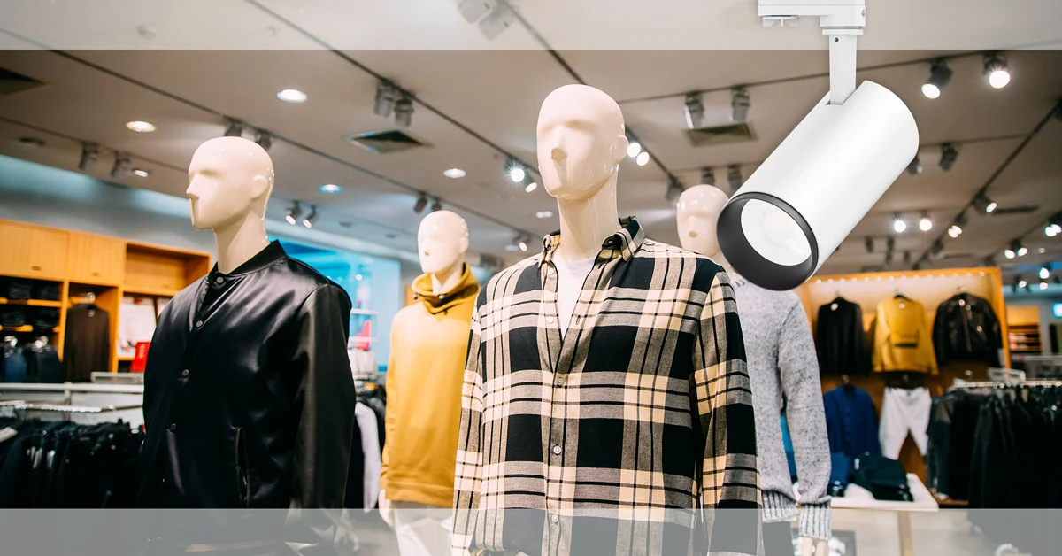 Focus luminario para riel