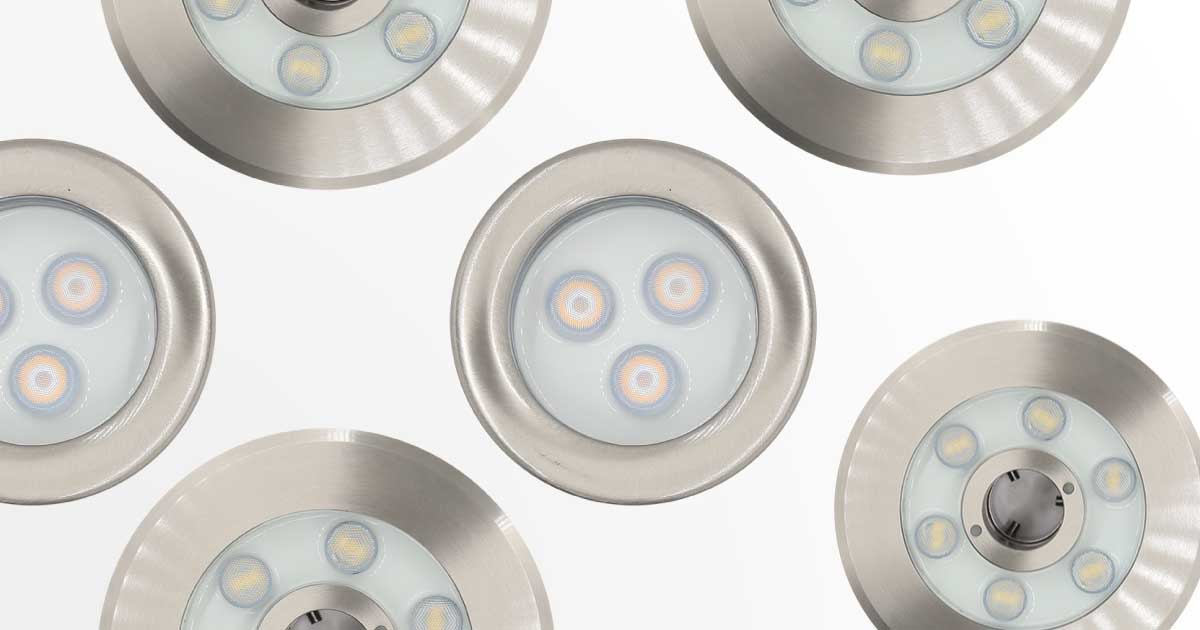 Luminarias LED sumergibles de Construlita