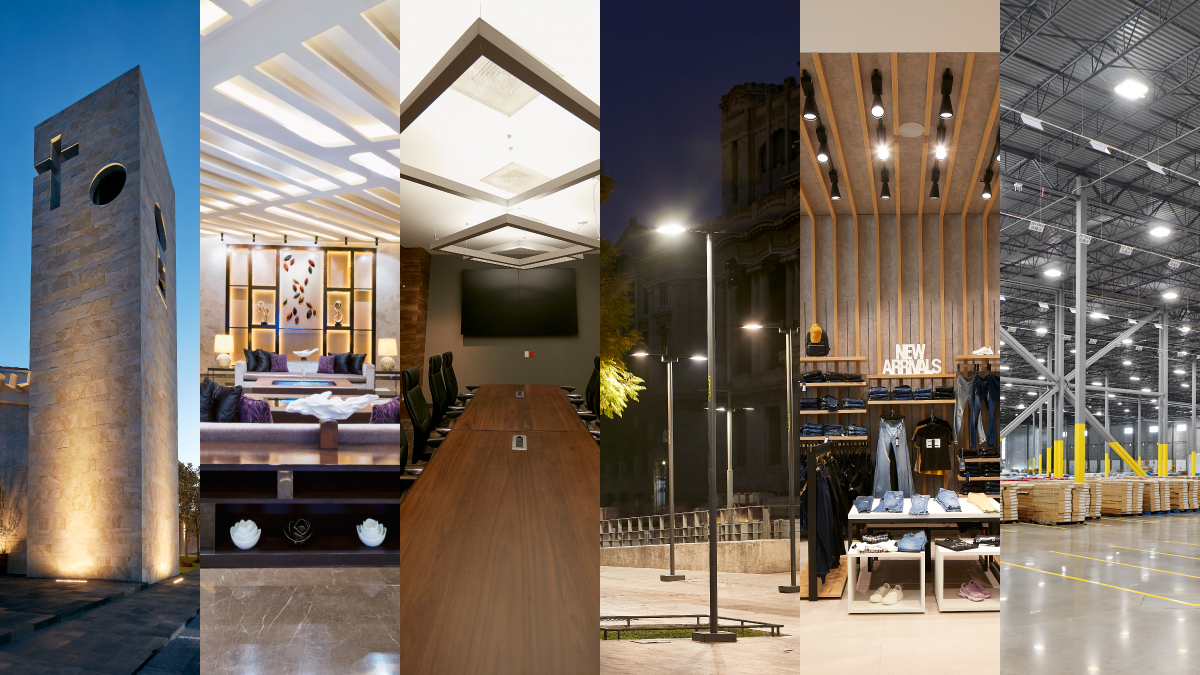 Verticales de iluminación Construlita